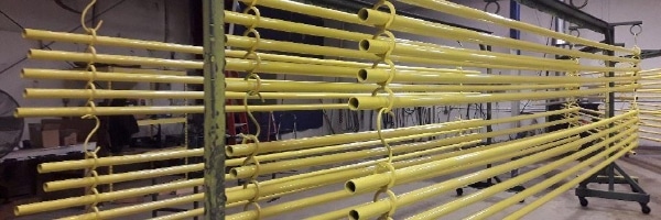 Commercial Paint Powder Coating Poles 1